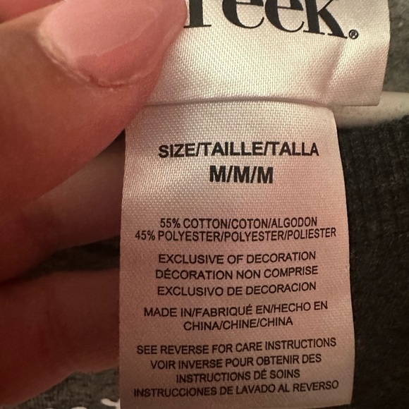 Women's Schitt's Creek Graphic Sweatshirt - Gray M - Picture 6 of 7